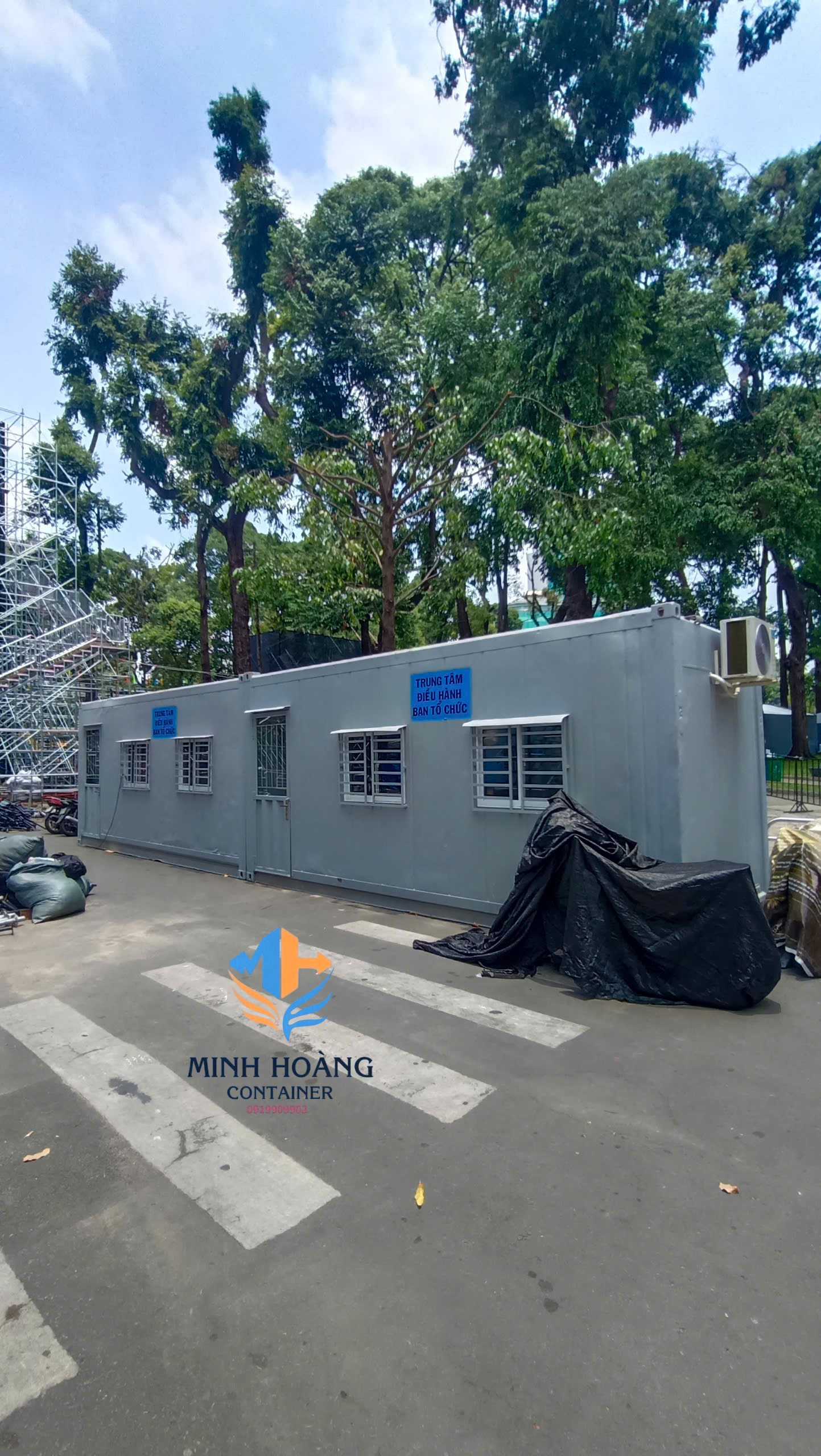 Bộ đôi container văn phòng 20 feet tại Quận 1